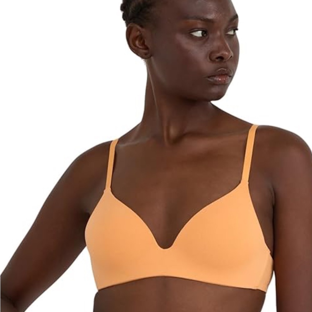 Organic basics core wireless plunge bra